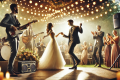 una festa con musica per il matrimonio